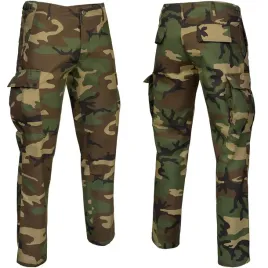 spodnie-wojskowe-bojowki-bdu-mil-tec-straight-cut-woodland-xs