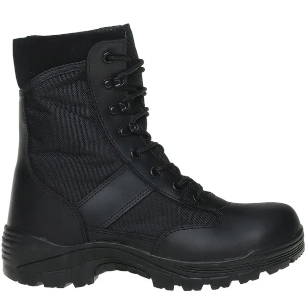 Buty Wojskowe Wysokie Taktyczne Trekkingowe Mil-Tec Security Czarne 44