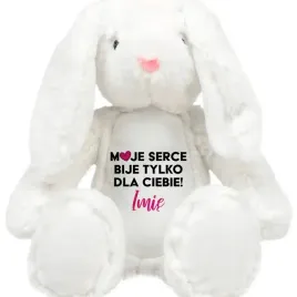 krolik-bialy-moje-serce-bije-tylko-dla-ciebie-imie-prezent-na-walentynki