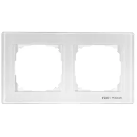 ramka-szklana-biala-podwojna-sinum-fg-02-tech