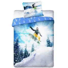posciel-dziecieca-mlodziezowa-bawelniana-160x200cm-snowboardzista