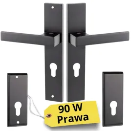 klamka-do-drzwi-wejsciowych-czarna-90-prawa-z-szyldem-gornym-premium-zestaw