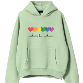 bluza-pistacjowa-z-kapturem-na-prezent-dla-niej-milosc-to-milosc-lgbt-s