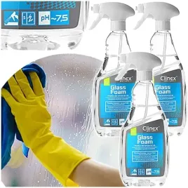 clinex-pianka-do-mycia-szyb-glass-foam-650ml-nie-zostawia-smug-3-szt