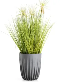 donica-doniczka-szara-plastikowa-z-wkladem-na-kwiaty-palmowka-oslonka-23cm