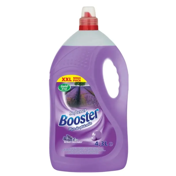BOOSTER Płyn do Płukania Tkanin Lawendowy Świeżość Miękkość 4,3 L