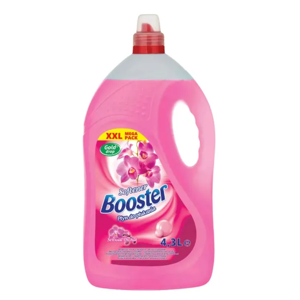 BOOSTER Płyn do Płukania Tkanin Zapach Orchidei Świeżość Miękkość 4,3 L