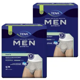 2x9szt-majtki-chlonne-dla-panow-s-m-szare-bokserki-tena-men-pants-normal
