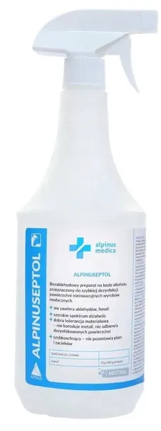 Alpinuseptol płyn dezynfekcji powierzchni neutralny 1000 ml