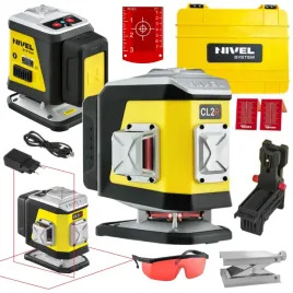 nivel-system-laser-krzyzowy-czerwony-ip54-bluetooth-akcesoria-walizka-cl2r