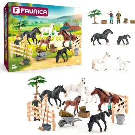zestaw-25-figurek-koni-biale-i-czarne-faunica