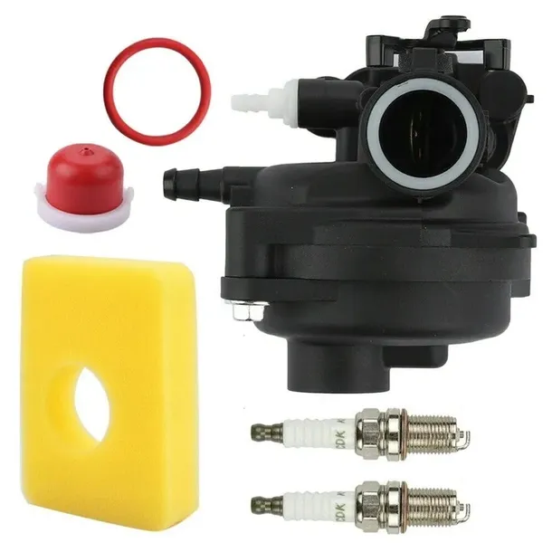 GAŹNIK BRIGGS 450E 500E 550E 575E 600E + 2x ŚWIECA + FILTR + POMPKA PALIWA