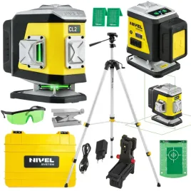 nivel-system-laser-krzyzowy-zielony-cl2g-walizka-akcesoria-statyw-sjjm1ex