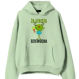 bluza-pistacjowa-kaptur-prezent-dla-dziewczyny-zony-zajebistej-dziewuchy-m