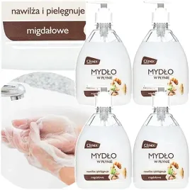 clinex-mydlo-w-plynie-liquid-soap-nawilza-500ml-zapach-migdalowy-4-szt
