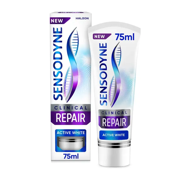 Sensodyne Pasta do zębów Clinical REPAIR Active White wybielanie 75ml