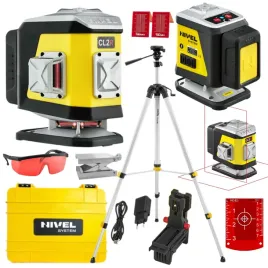 nivel-system-laser-krzyzowy-czerwony-cl2r-walizka-akcesoria-statyw-sjjm1ex