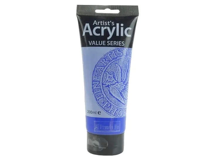 Farba Akrylowa 200ml Phoenix Ultramarine Blue - 443 Farby
