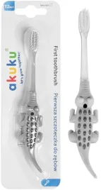 akuku-szczotka-szczoteczka-do-mycia-zebow-dla-dzieci-krokodyl-szara-12m