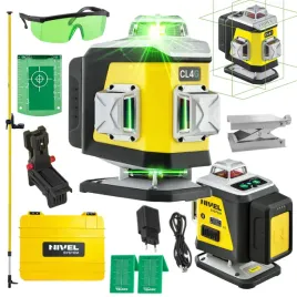 nivel-system-laser-krzyzowy-4d-zielony-cl4g-walizka-akcesoria-tyczka-lp-36