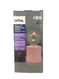 lethe-zarowka-dekoracyjna-led-tecza-rozowa-podstawka