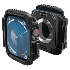 etui-spigen-rugged-armor-na-apple-watch-10-46-mm-czarne