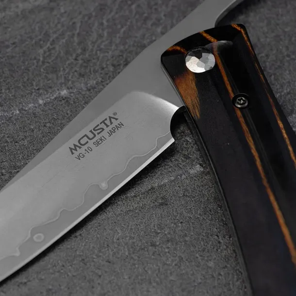 mcusta-friction-folder-czarno-zolty-vg-10-75-cm-material-rekojesci-drewno