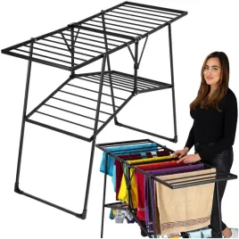 suszarka-dwupoziomowa-suzana-czarna