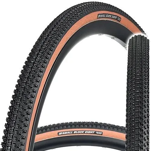 OPONA ROWEROWA 700x32 KENDA SMALL BLOCK BRĄZOWY BOK GRAVEL