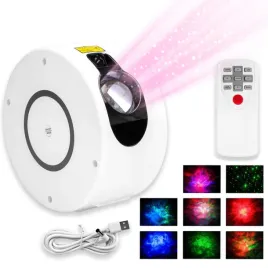 lampa-nocna-projektor-gwiazd-spiral-bialy