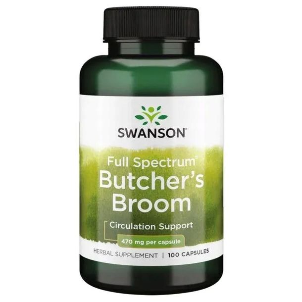 Swanson Butcher's Broom 470mg 100kaps RUSZCZYK KOLCZASTY