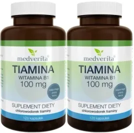 2-x-medverita-tiamina-wit-b1-100-mg-120-kapsulek-wsparcie-pracy-serca