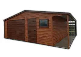 garaz-blaszany-6x5m-dwuspadowy-drewnopodobny-wiatka