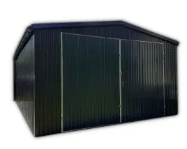 garaz-blaszany-dwuspadowy-4x65m-ciemny-grafit-mat
