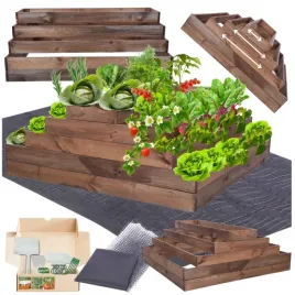 warzywniak-kaskadowy-regulowany-skrzynia-na-warzywa-impregnat-45x120x120