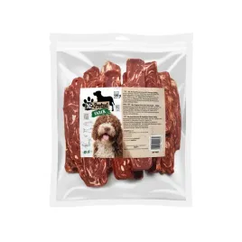 przysmak-dla-psa-paski-z-kaczki-dorsza-95percent-miesa-mr-pretzel-500g