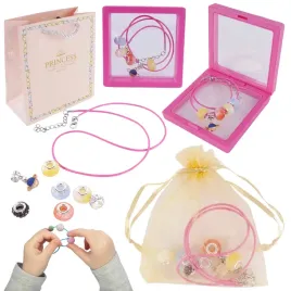 zestaw-do-tworzenia-naszyjnika-koraliki-rzemyk-charms-pudelko-torebka-diy