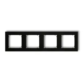 ramka-uniwersalna-mini-poczworna-czarna-tworzywo