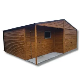 garaz-blaszany-6x5-drewnopodobny-premium-z-wneka-producent