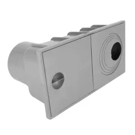 osadnik-rynnowy-pion-szary-110-wpusty-rynnowy-regulowany-pionowy