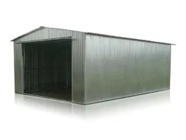 garaz-blaszany-dwuspadowy-4x6m-z-brama-uchylna