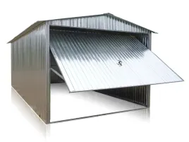 garaz-blaszany-dwuspadowy-3x5m-z-brama-uchylna