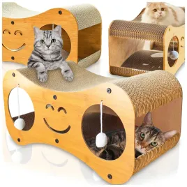 drapak-dla-kota-kartonowy-domek-budka-drapania-tekturowy-legowisko-z-pilka