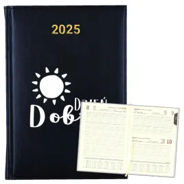 kalendarz-planer-na-rok-2025-bialy-napis-prezent-motywacja-4-granatowy