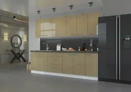 kuchnia-lara-260cm-cappuccino-polysk-bialy-mat