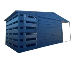 garaz-blaszany-blaszak-z-wiata-zabudowana-6x4m