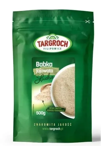 Targroch Babka Jajowata Łuska 500g ŹRÓDŁO BŁONNIKA