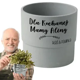 oslonka-doniczki-z-napisem-dla-mamy-09-szary-prezent-na-urodziny-imieniny