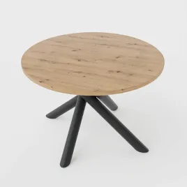 stol-110x110cm-oslo-dab-artisan-nogi-metalowe-czarne-pajak