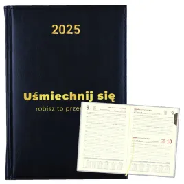 kalendarz-planer-na-rok-2025-zloty-napis-prezent-motywacja-10-granatowy